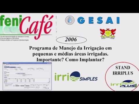 Fenicafé 2018 - Irrigação na cultura do café: 20 anos de Simpósio de Pesquisa.