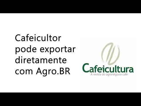 Cafeicultor pode exportar diretamente com Agro.BR, apresentação Ricarto Tuller Senar