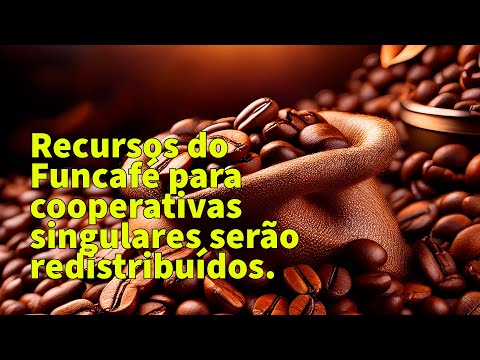 Recursos do Funcafé para cooperativas singulares serão redistribuídos.