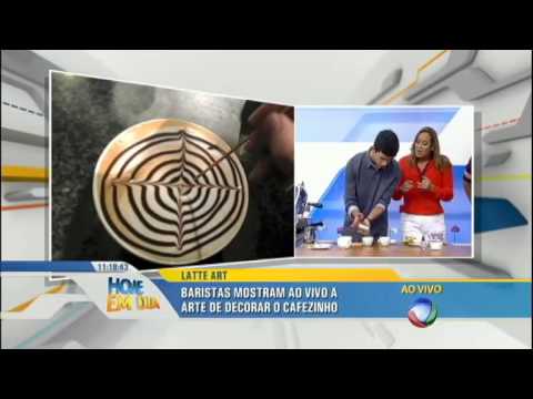 Desenhos no café! Arte dos baristas conquista clientela; veja demonstração