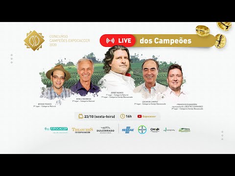 Live dos Campeões | Concurso Campeões Expocaccer 2020 | Expocaccer